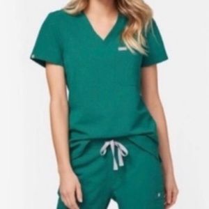 Hunter green figs Catarina top